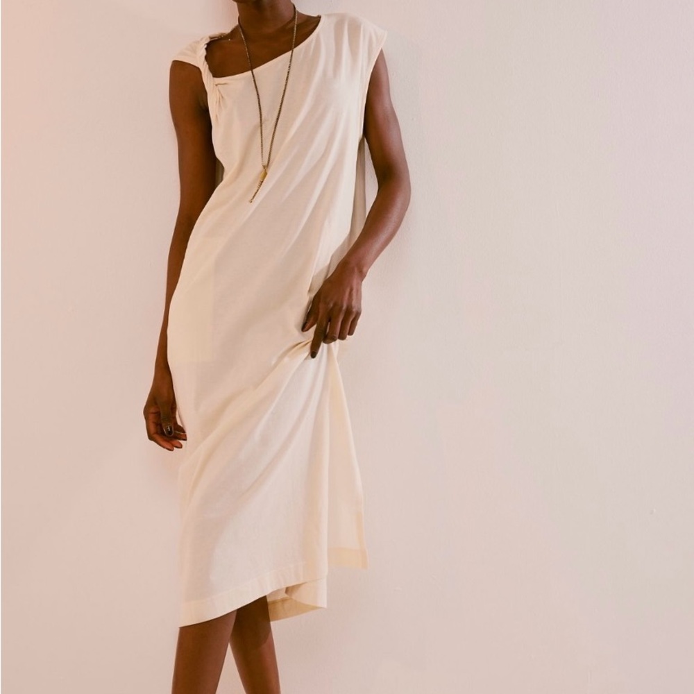 NWT Free People “Drew Tee Midi” dress (Size XS)